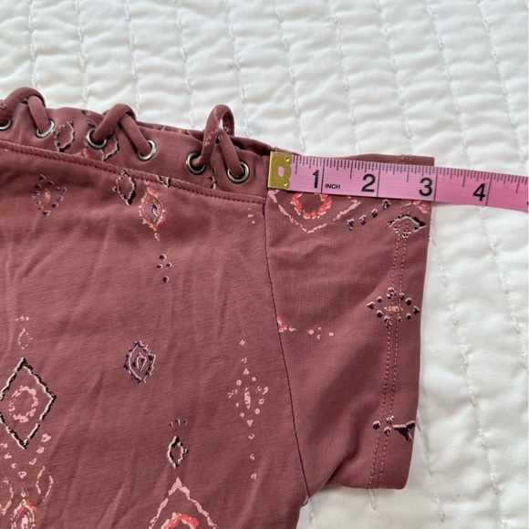 Mudd Aztec Mini Trapeze Boho Women’s Geometric Dress - Picture 10 of 12